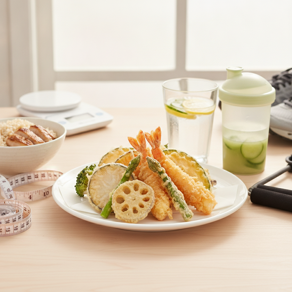 天ぷらの栄養素バランス