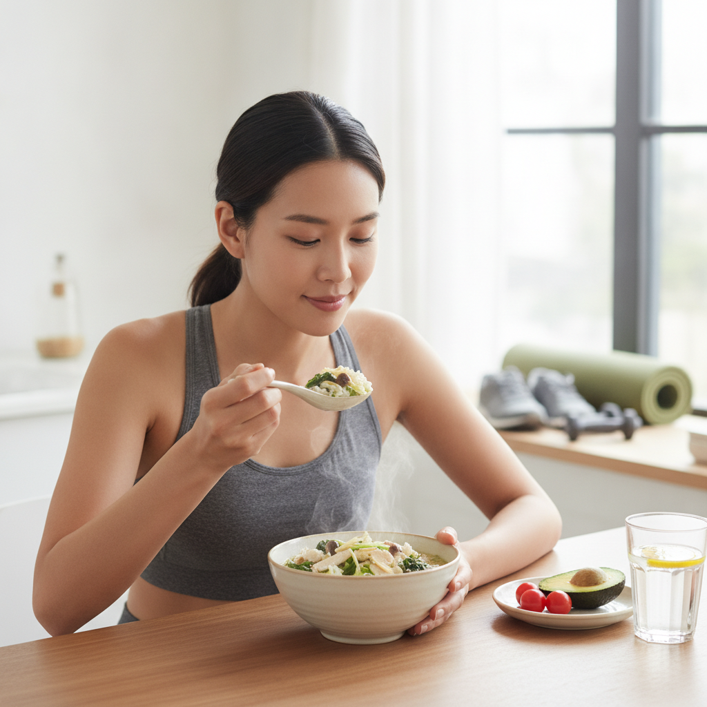 効果的な雑炊の食べ方