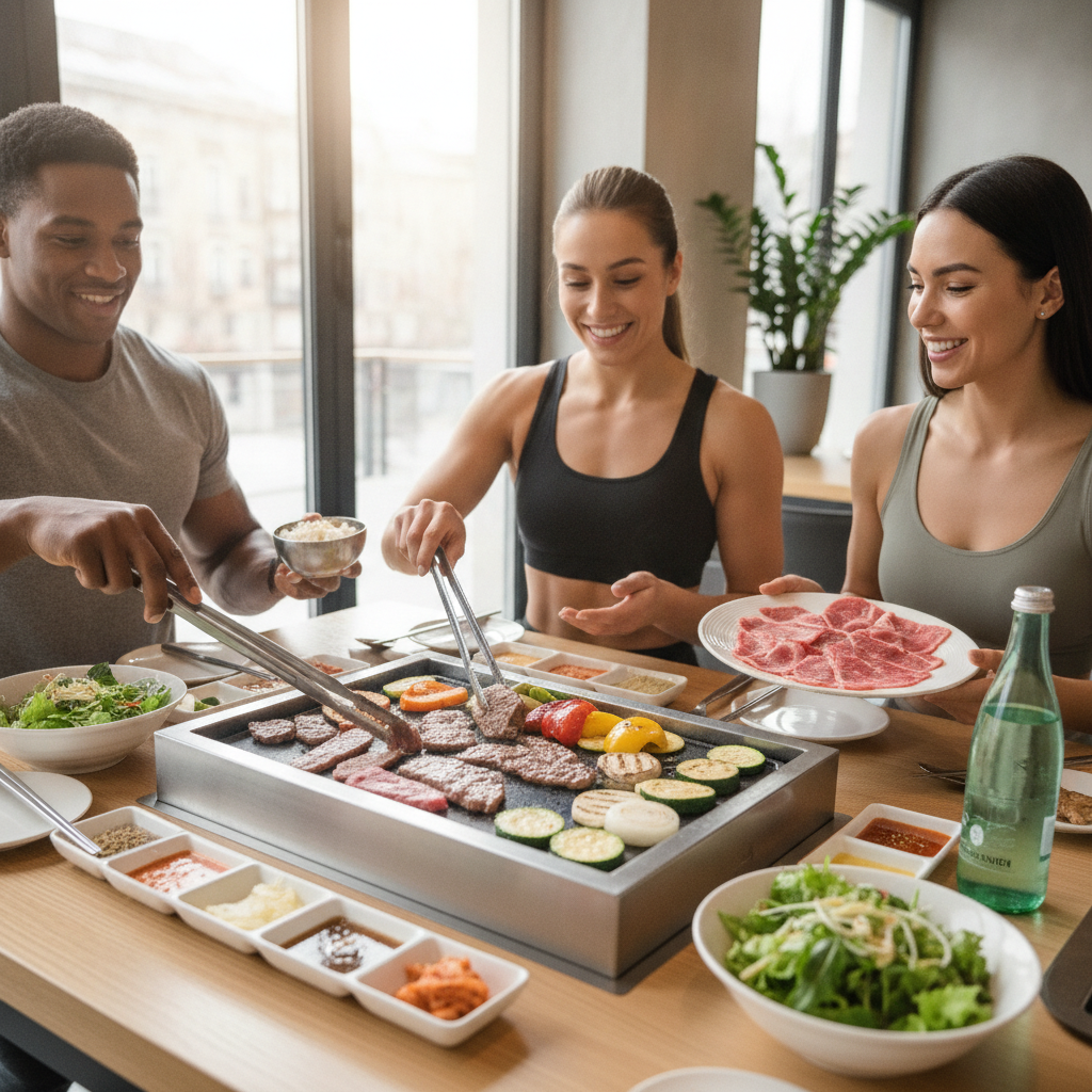 焼肉での調理方法でカロリーを抑える