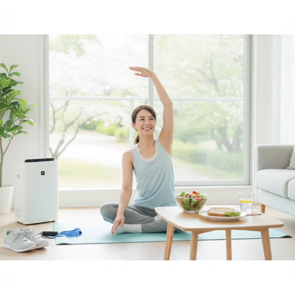 花粉症でも続けられるダイエット方法