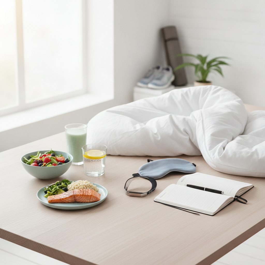 4. 食事のタイミングと睡眠を見直す